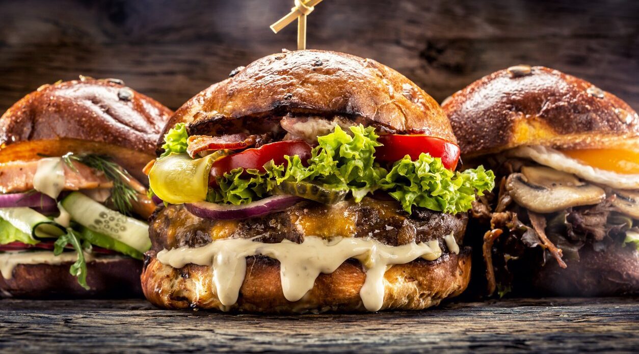 Three decadent burgers, Jon Gardner Voice-Over